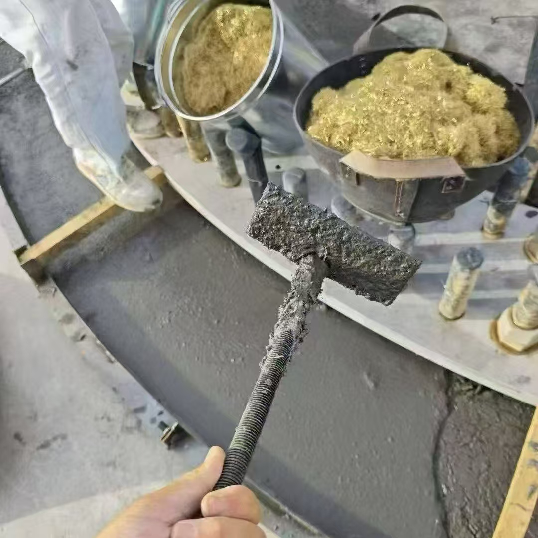 梁平C120钢纤维高强无收灌浆料 轧机压缩机汽轮机发电机锻压设备底座灌浆材料
